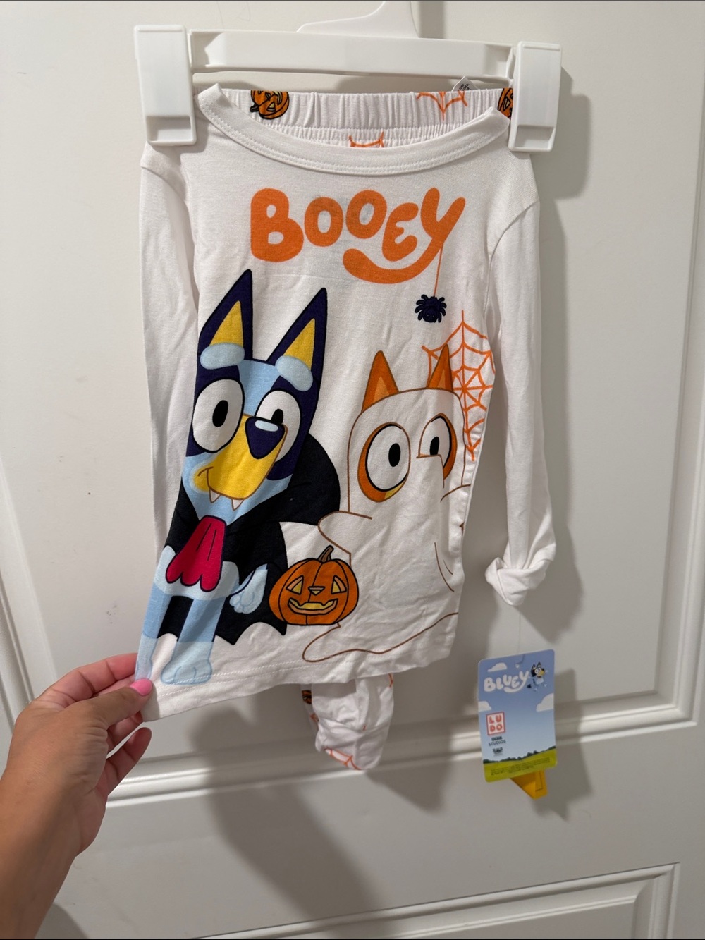 Bluey Halloween 'Booey'  Kids Pajama Set 2T NWT